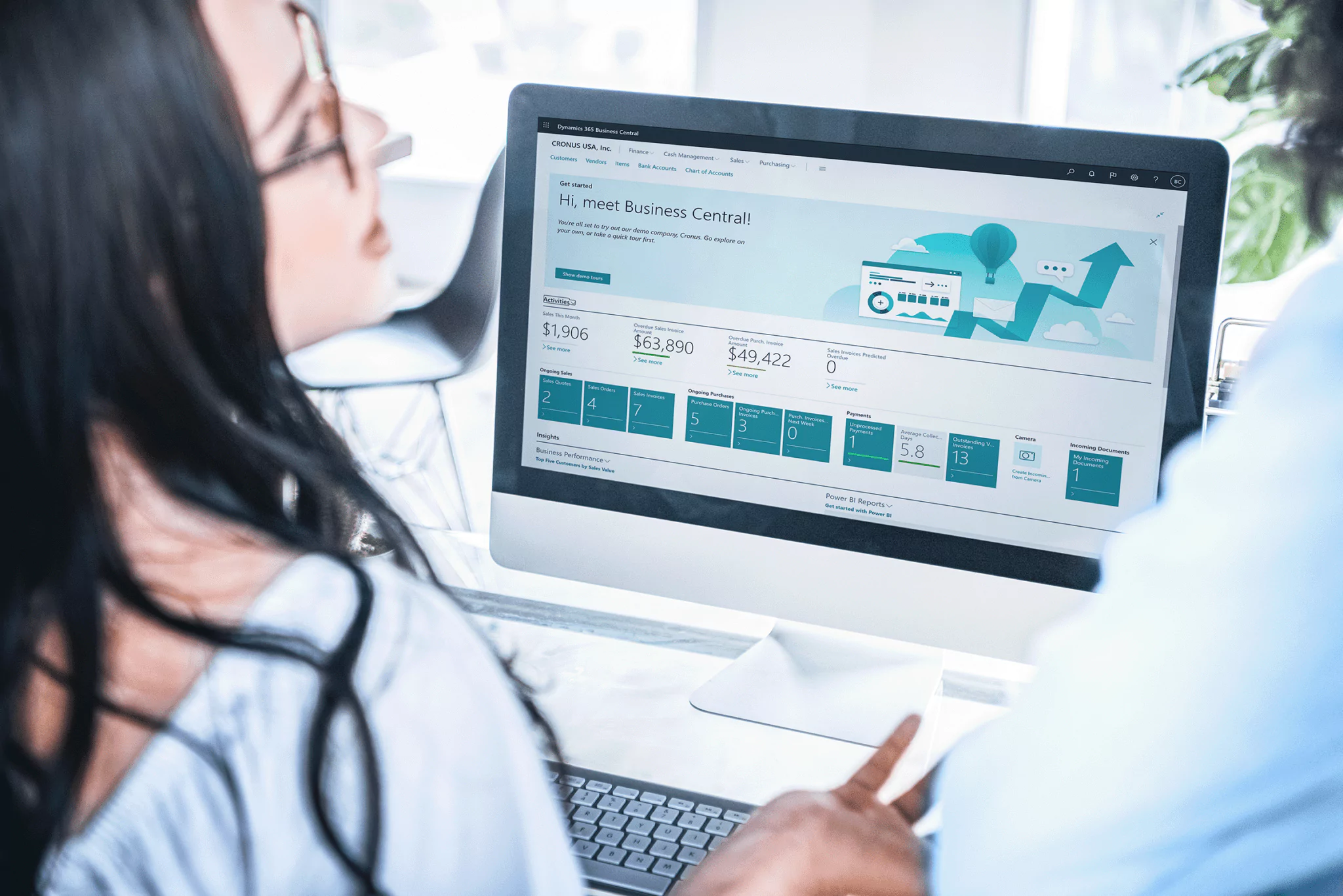 Business Central UI
